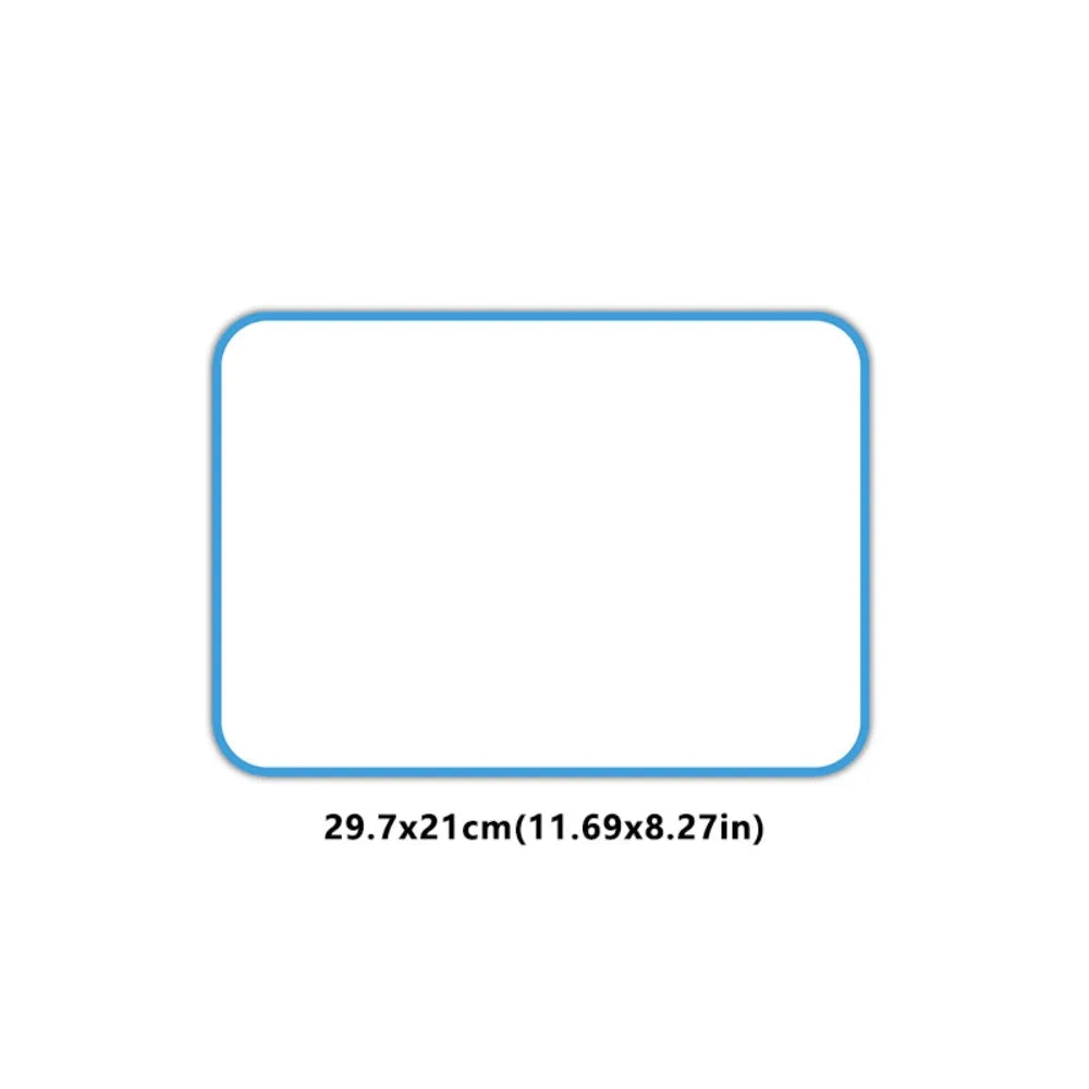 Double-Sided Dry Erase Whiteboard — Magnetic Reusable Writing Board