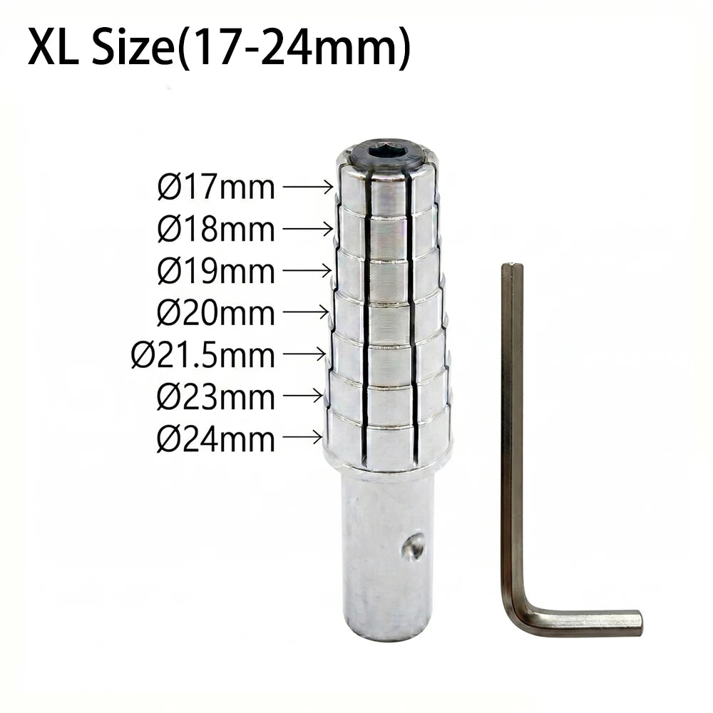 SC Jewelery Tools Steel Ring Expander — Adjustable Resizing Tool, 14mm-24mm