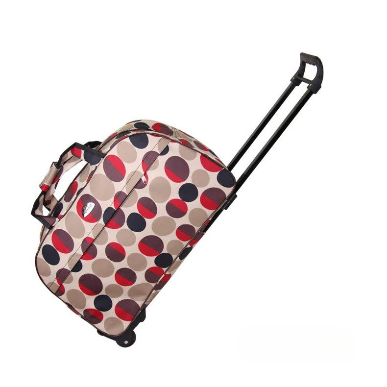 Rolling Travel Trolley Bag — Lightweight Waterproof Luggage for Business & Travel