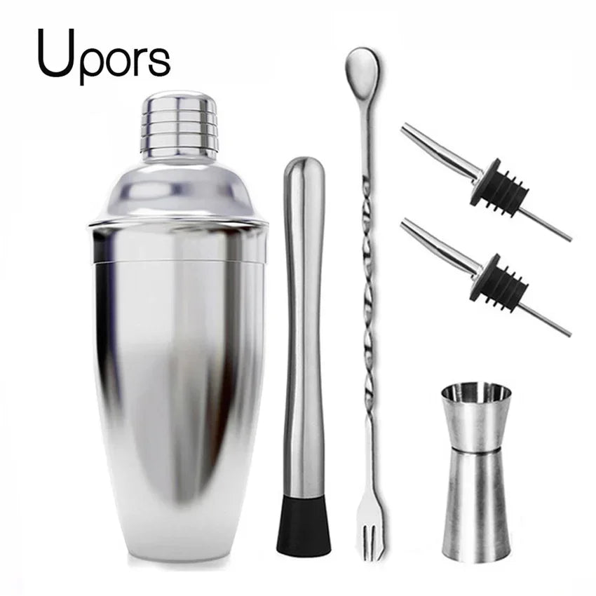 Upors Stainless Steel Cocktail Shaker — Professional Barware Mixer for Drinks