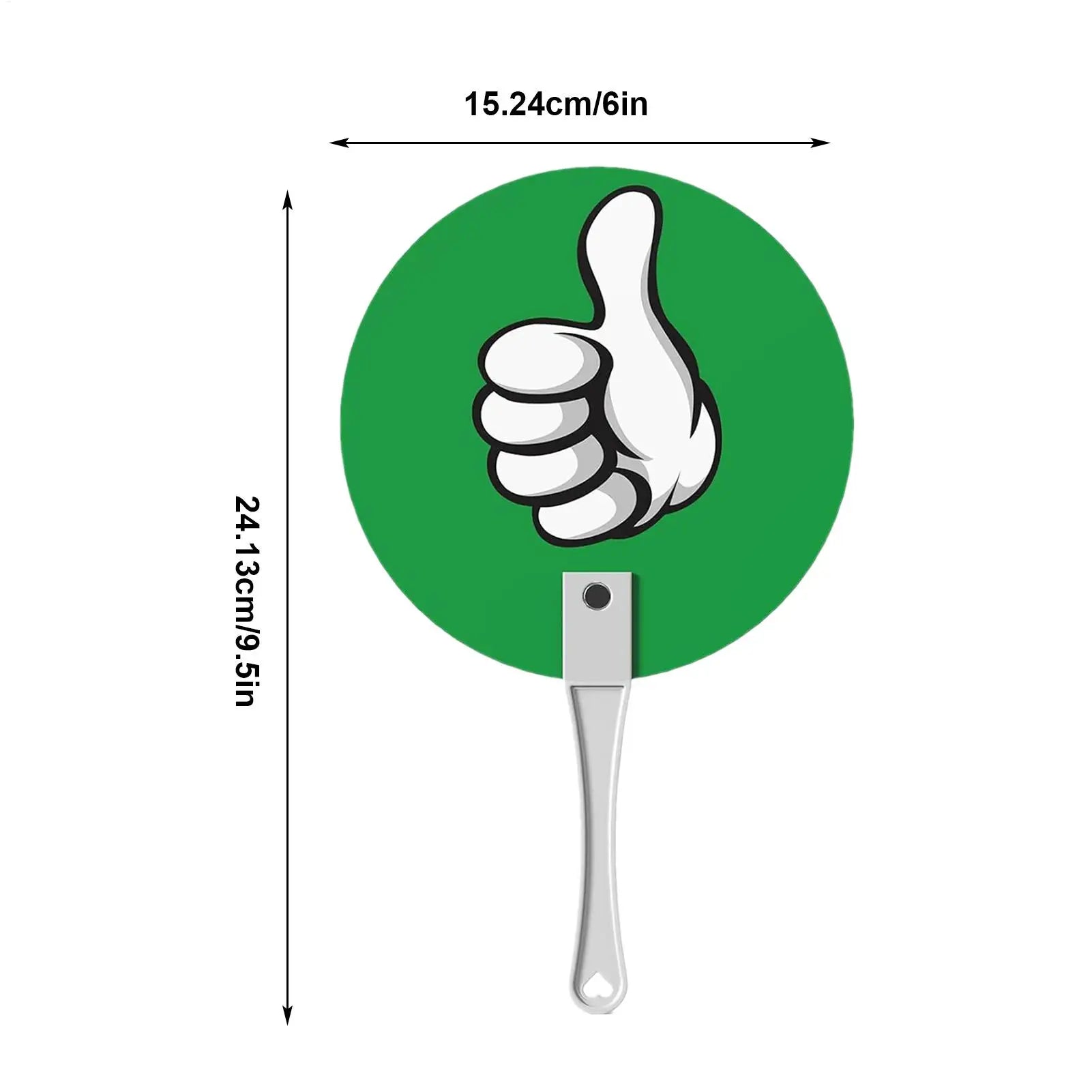 Classroom Voting Paddles — 10-Piece Yes and No Set for Teachers