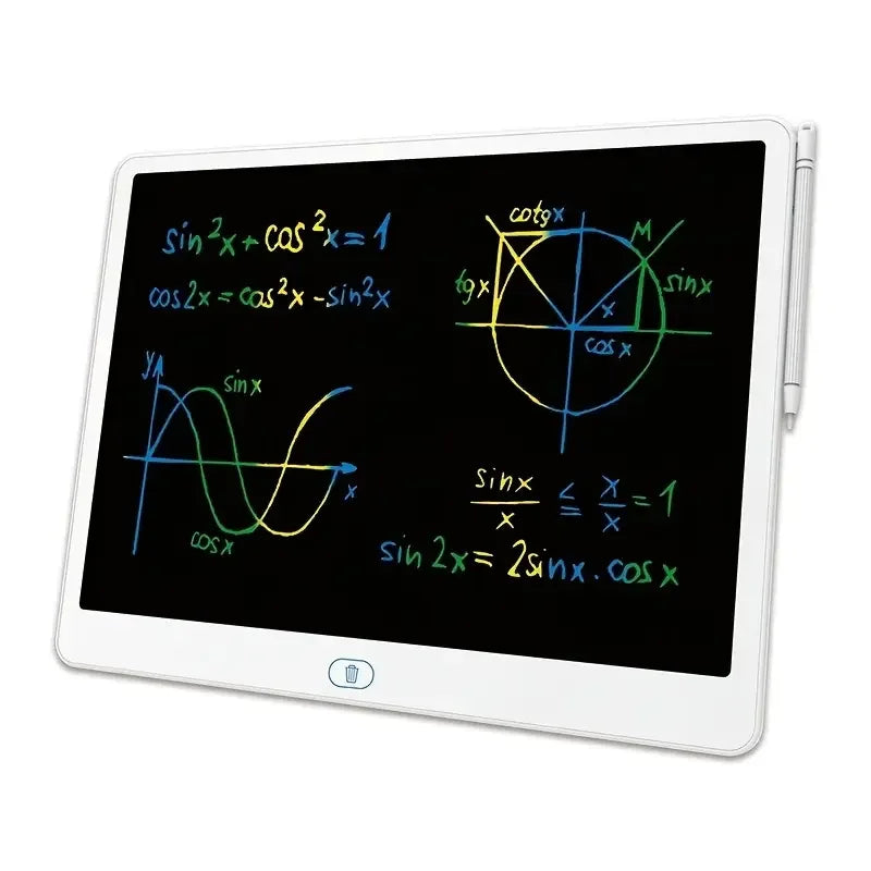 16 Inch LCD Writing Tablet — Reusable Digital Drawing Board & Notepad