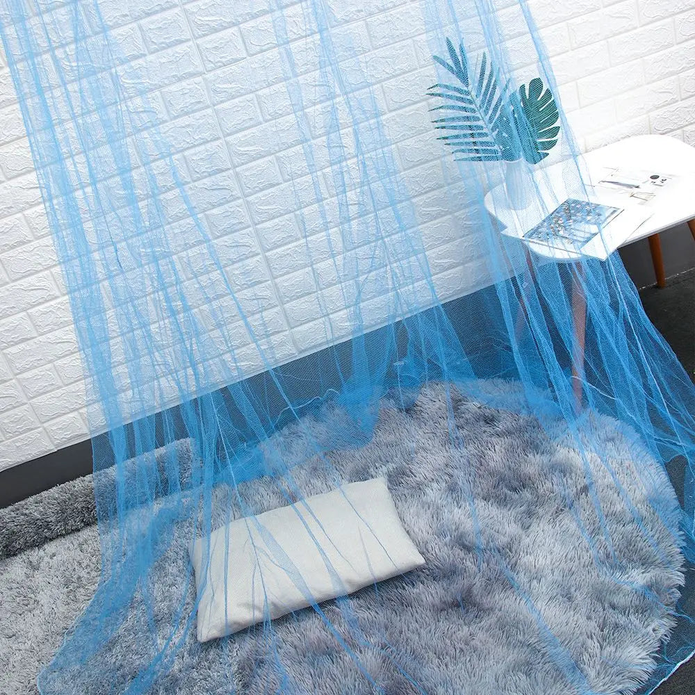 Lace Dome Mosquito Net — Elegant Insect Protection for Single Beds
