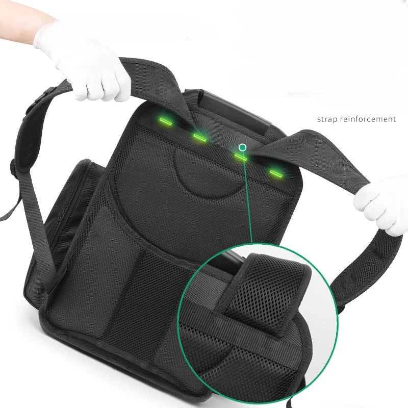 OLOEY Professional Tool Backpack — Heavy Duty Organizer for Electricians & Carpentry