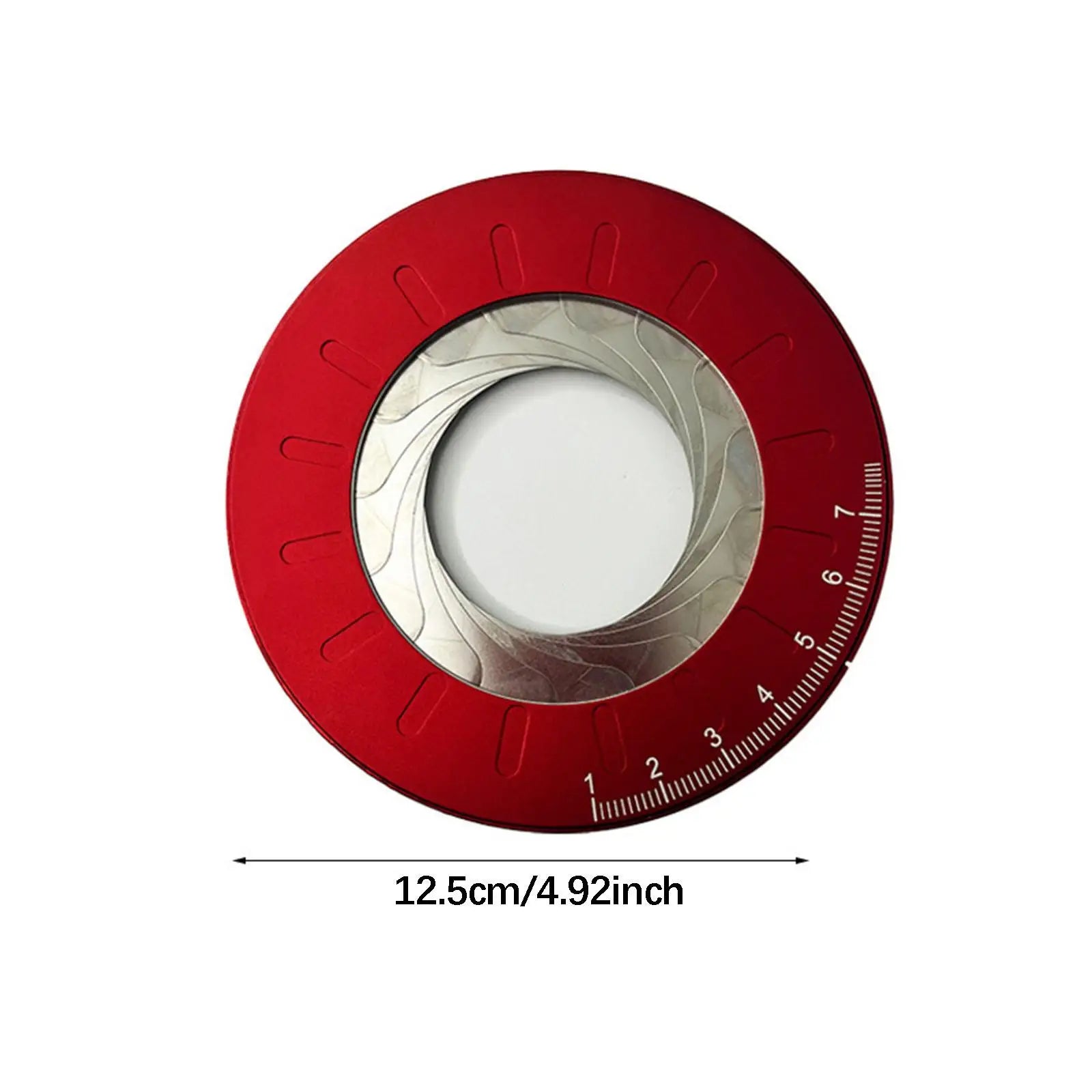 Circle Drawing Tool — Adjustable Stainless Steel Ruler