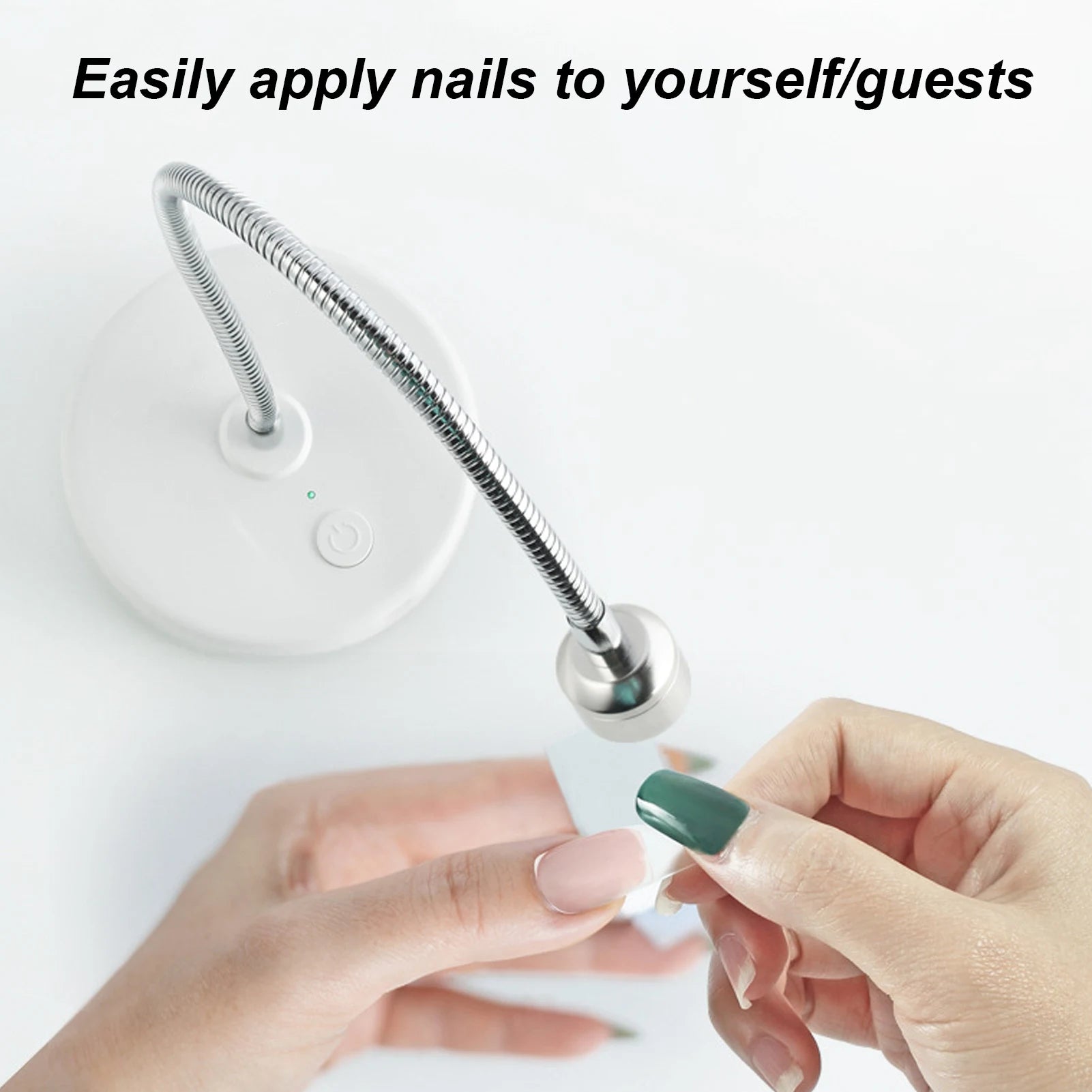 TMISHION UV Nail Dryer Lamp — Portable Gel Polish Curing Machine