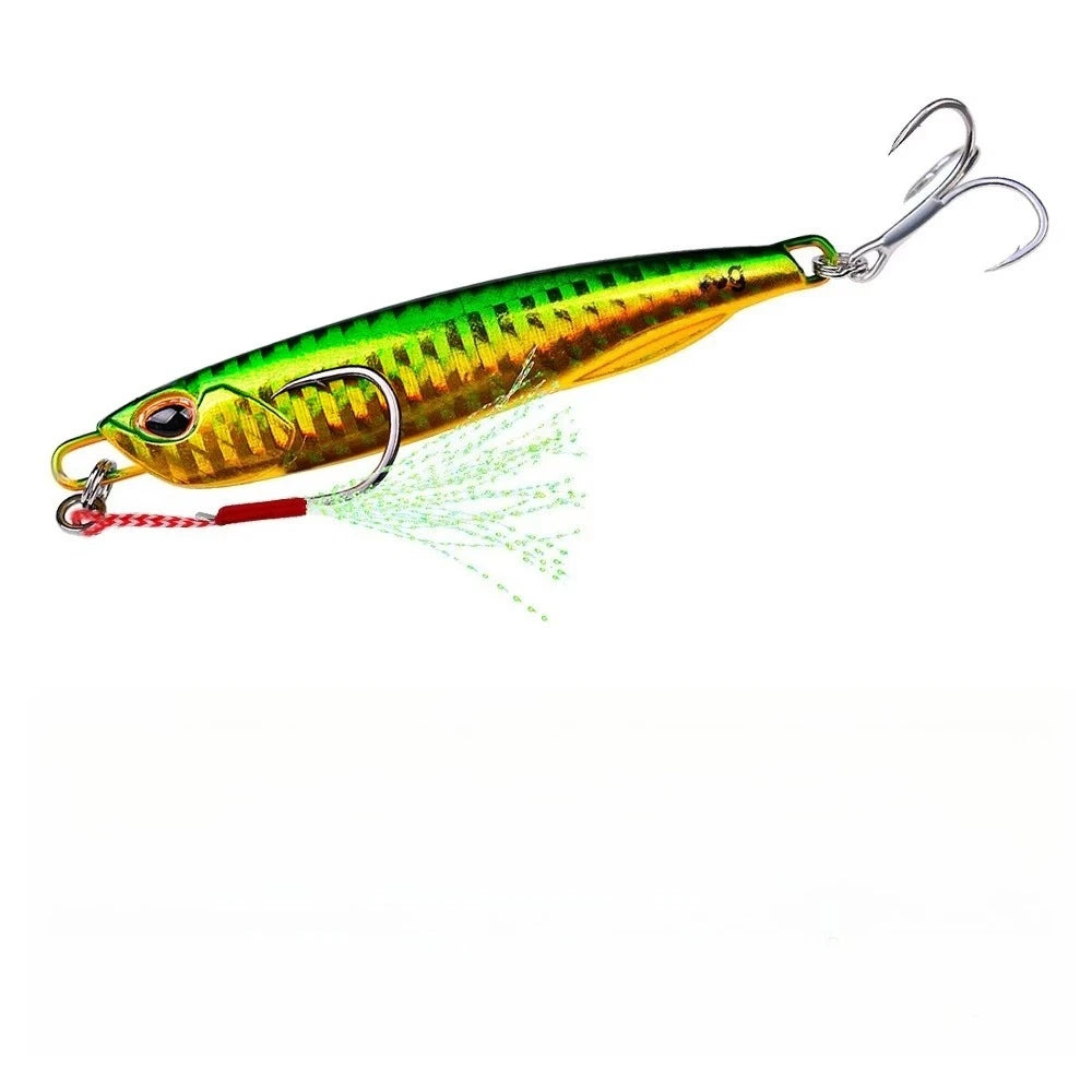 SANMO Metal Fishing Jig — Sinking Spoon Lure for Casting and Trolling