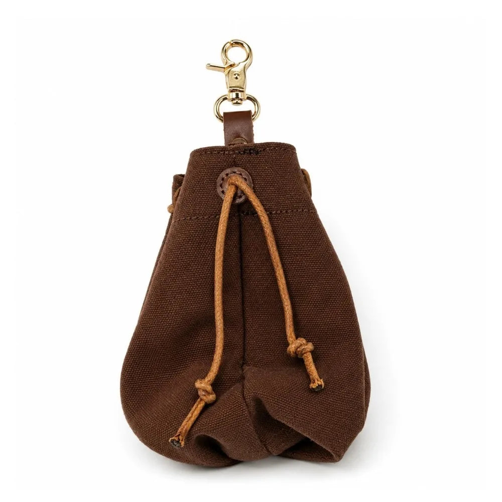 Portable Pet Snack Bag — Hands-Free Canvas Treat Pouch for Training