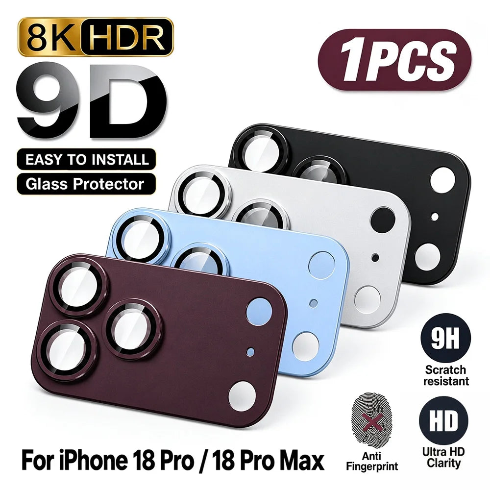 NNBILI Metal Glass Camera Lens Protector — Durable Lens Cover Accessory