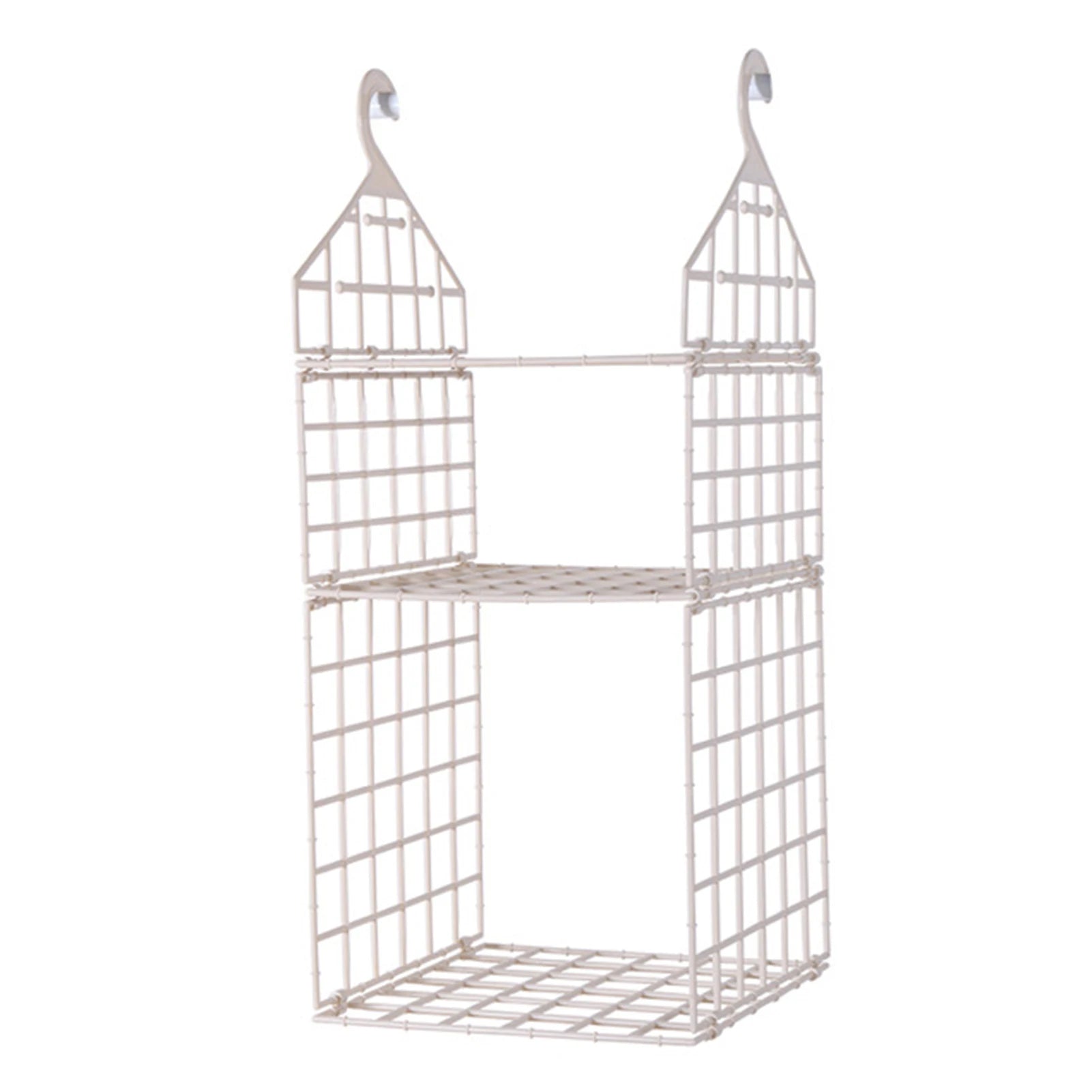Aihogard Foldable Hanging Closet Organiser — Multi-Tier Wardrobe Storage Basket