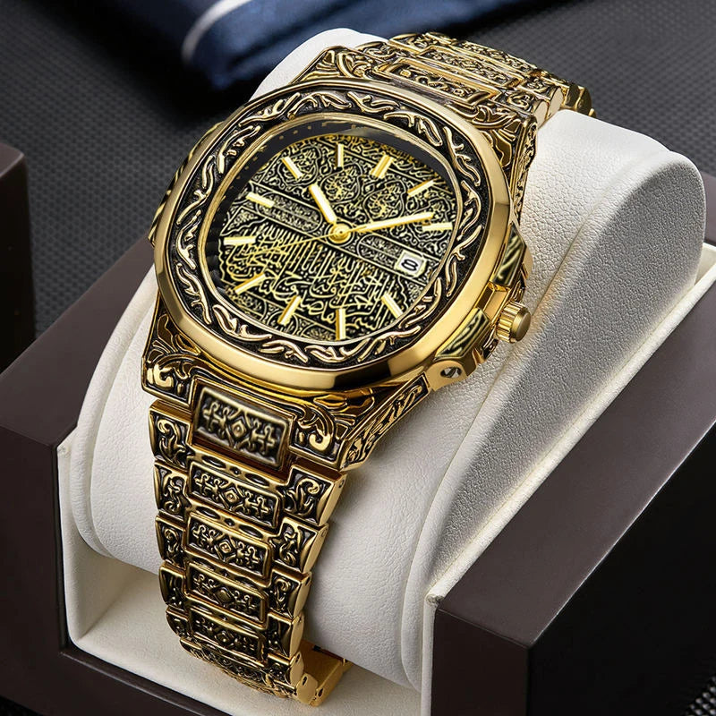 GADYSON Men's Quartz Watch — Luxury Vintage Style with Auto Date