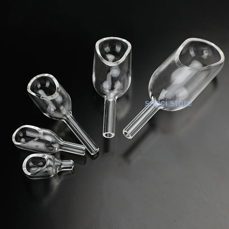 NINTH LIFE Glass Weighing Boat — Precision Laboratory Sample Container