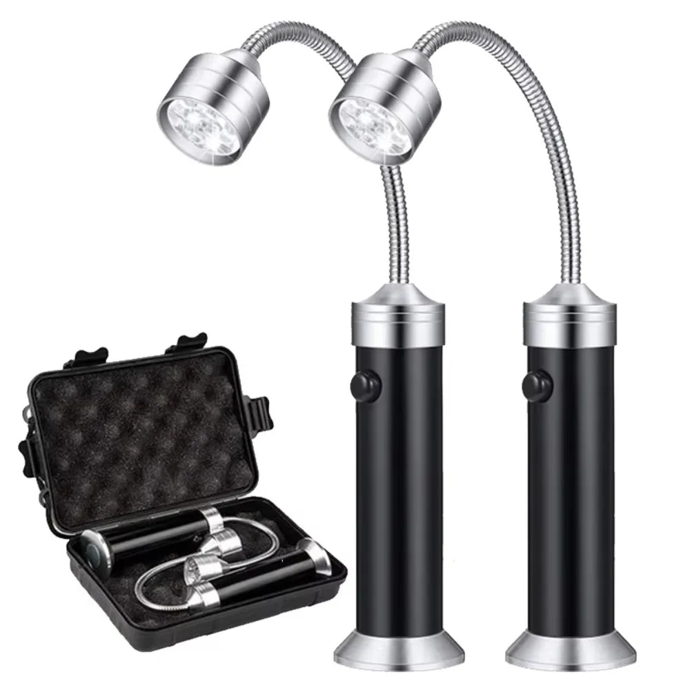 Magnetic LED BBQ Grill Light — Flexible 360 Degree Gooseneck Lamp