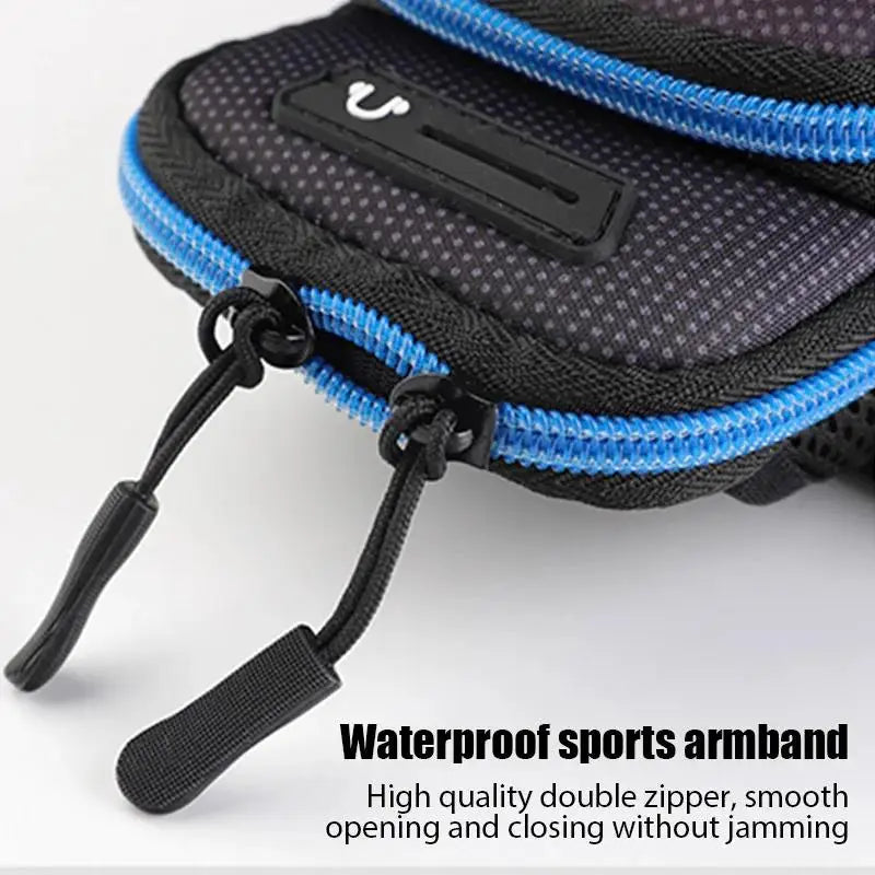 Waterproof Phone Armband — Sporty Fitness Holder with Headphone Jack