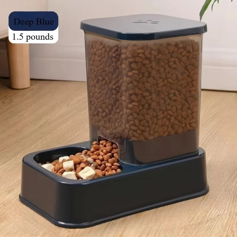 Automatic Pet Feeder and Water Dispenser — Portion Control Feeding System