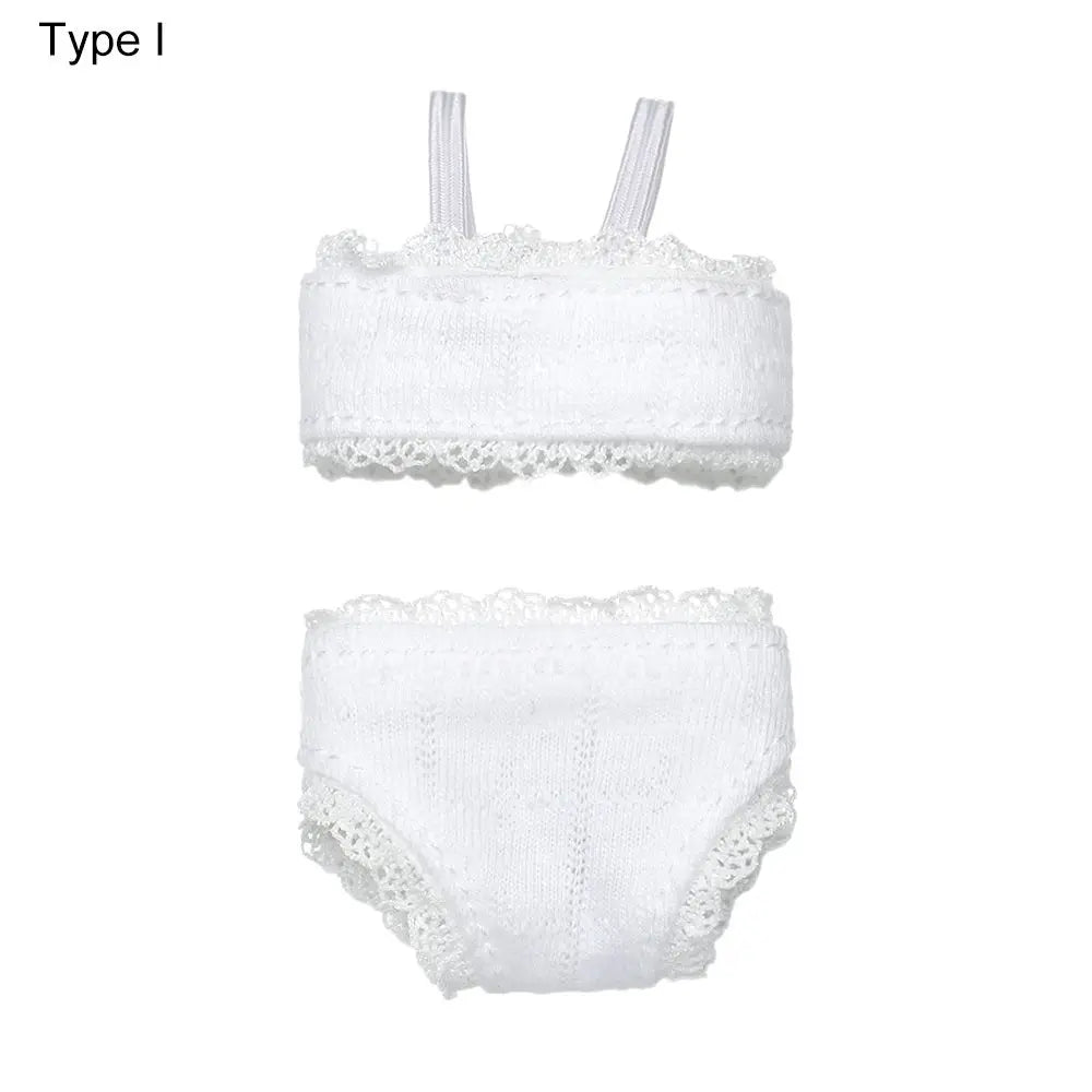 Lace Doll Night Dress Set — Fashionable Pajamas for 25-30cm Dolls