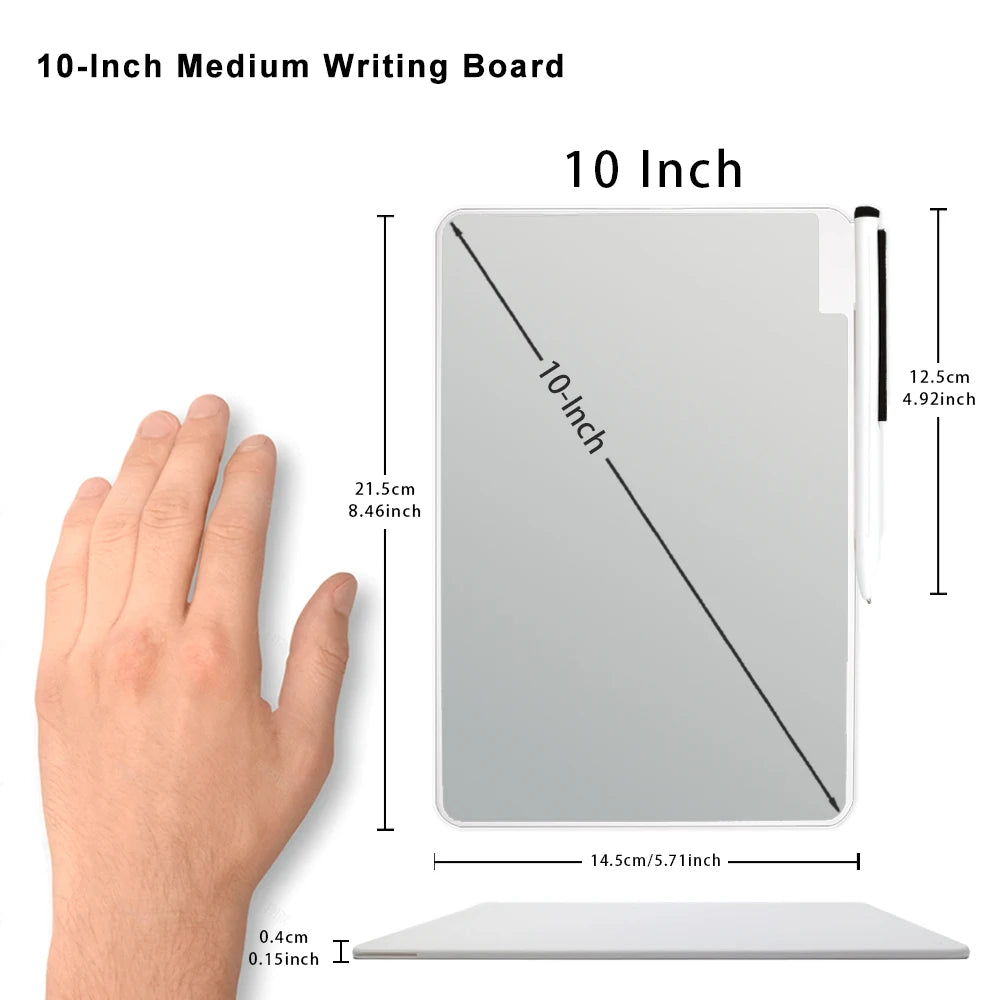 RSP Portable Magnetic Whiteboard — Reusable Sketchpad for Office and Students