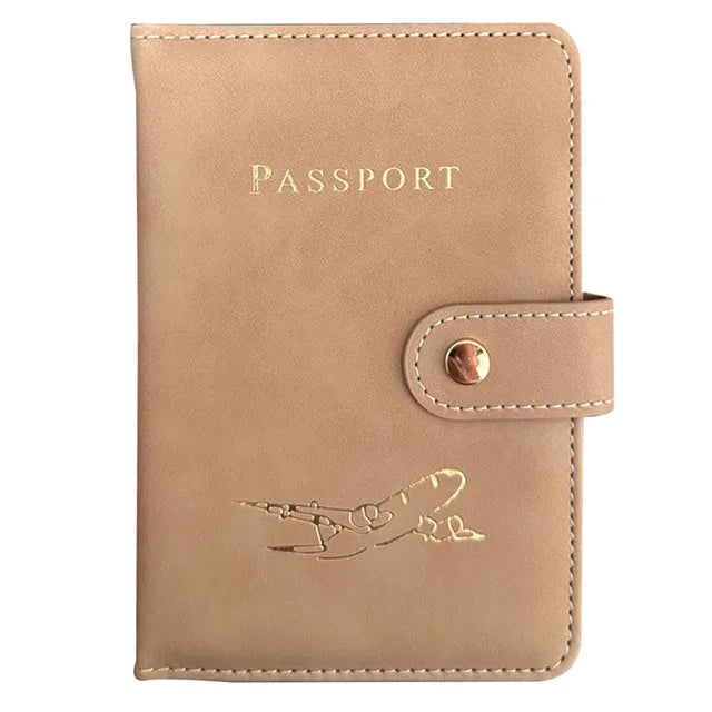 SNUGUG Travel Passport Holder — Slim Credit Card Organizer & Wallet