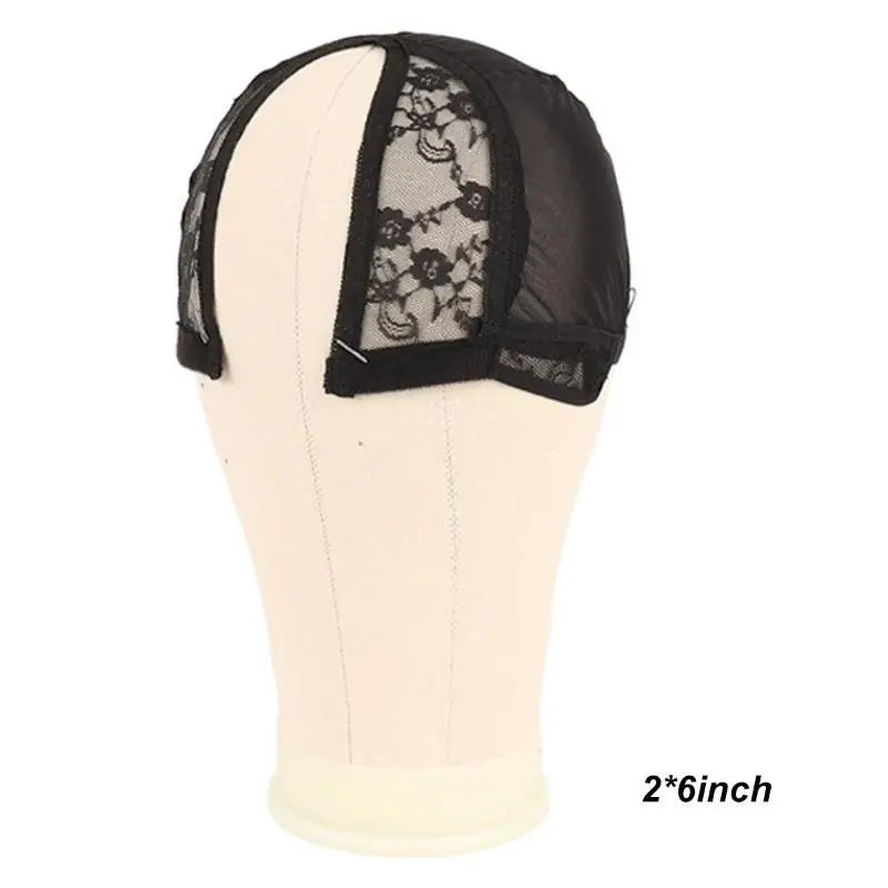KuZHEN Adjustable Wig Making Cap — Breathable Lace Edge for Custom Hairpieces