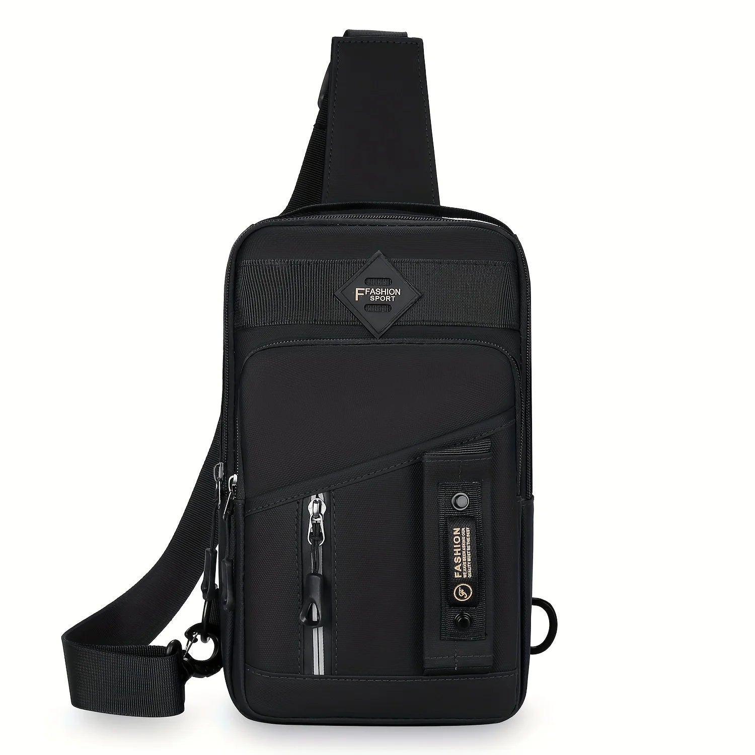 Men's Multifunctional Chest Bag — Crossbody Sling for Travel and Daily Commute
