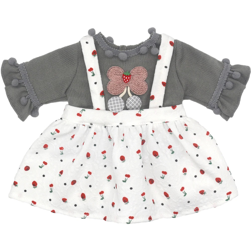 Kanvtoy Doll Clothing Sets — Cute Rompers and Shoes for 13-18 Inch Dolls
