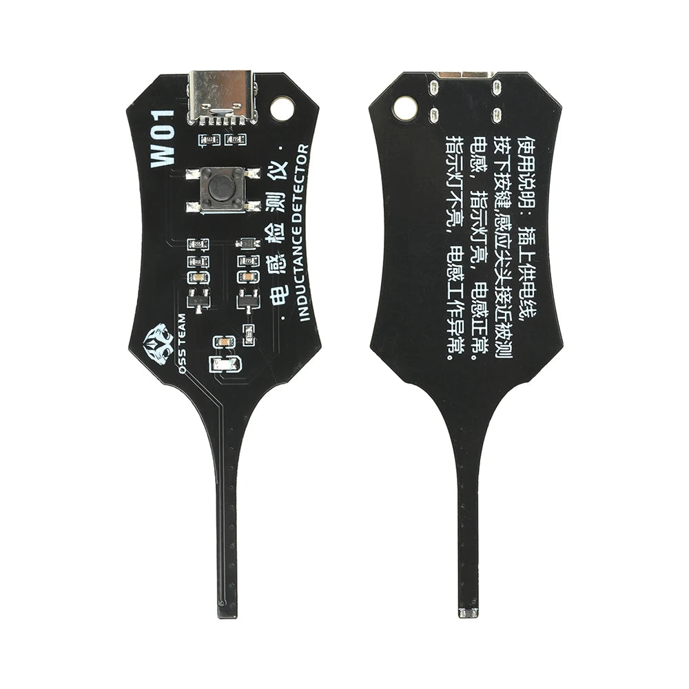 Aideepen Type C Inductance Tester — Electromagnetic Coil Detector Tool