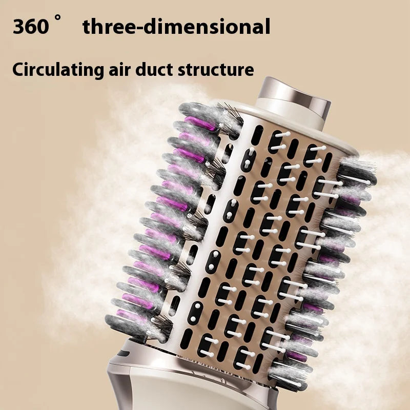 SoftAura 3-in-1 Hot Air Styling Brush — Automatic Curl and Straightener