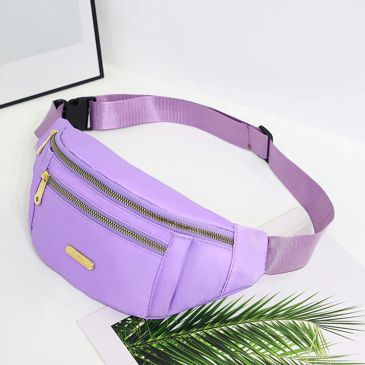 AEROCANDY Waterproof Fanny Pack — Adjustable Waist Bag for Travel and Sports