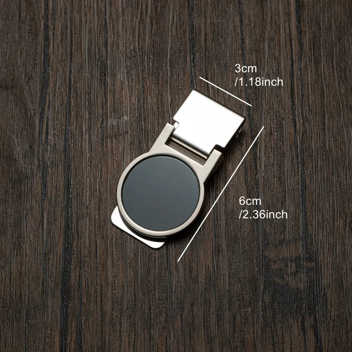 Minimalist Money Clip — Slim Cash and Credit Card Holder for Men