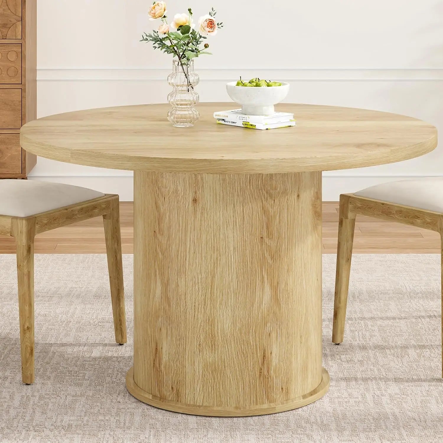 FARINI Round Dining Table — Modern Space-Saving Design for Small Kitchens