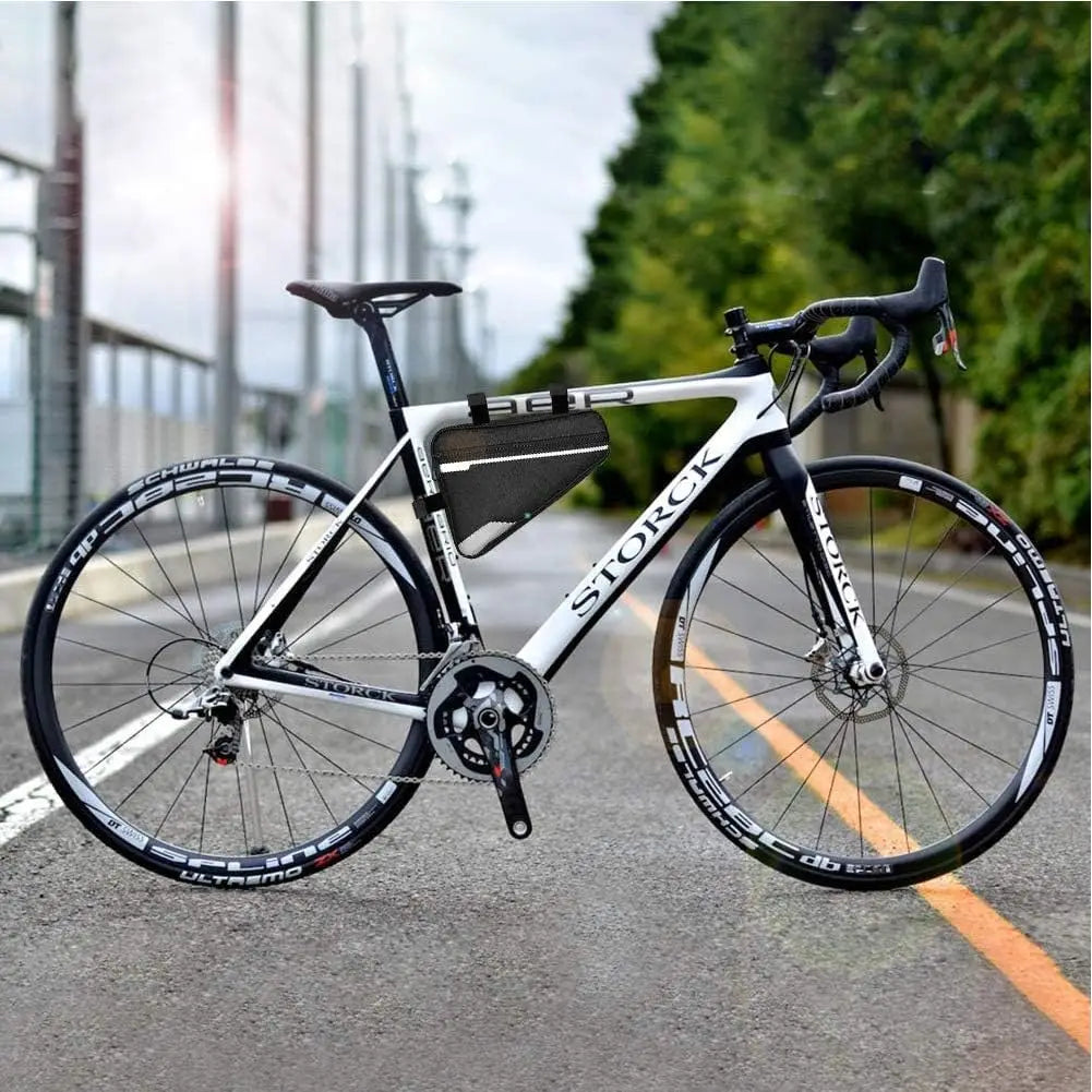 Bicycle Triangle Frame Bag — Waterproof Storage Pouch for Cycling