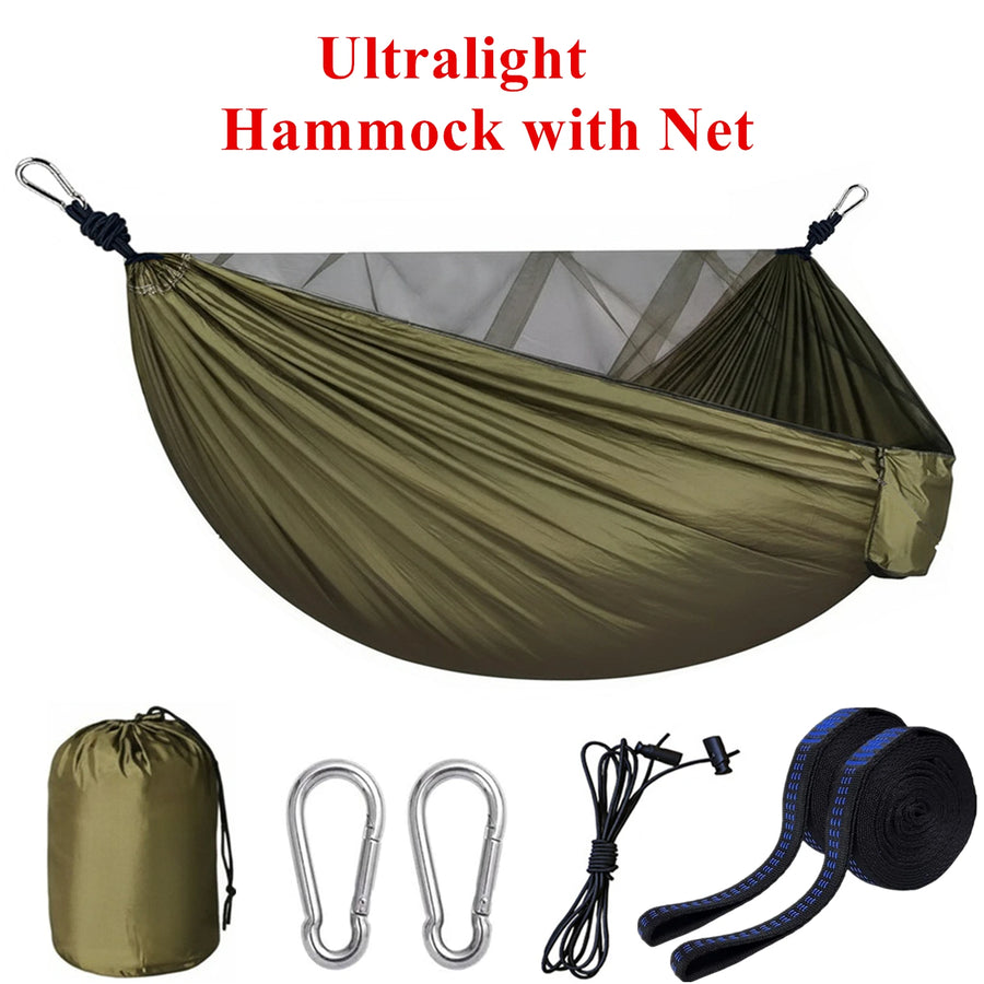 HANMACK Camping Hammock with Mosquito Net — Portable Outdoor Gear