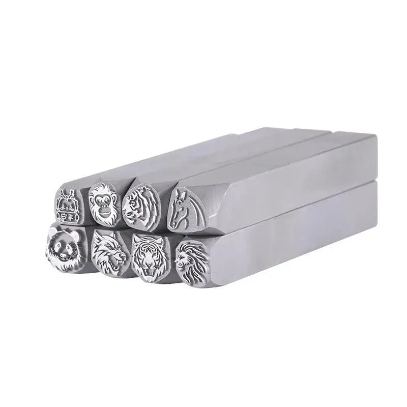 Animal Head Steel Stamp Punch — Engraving Mold for DIY Jewelry Making