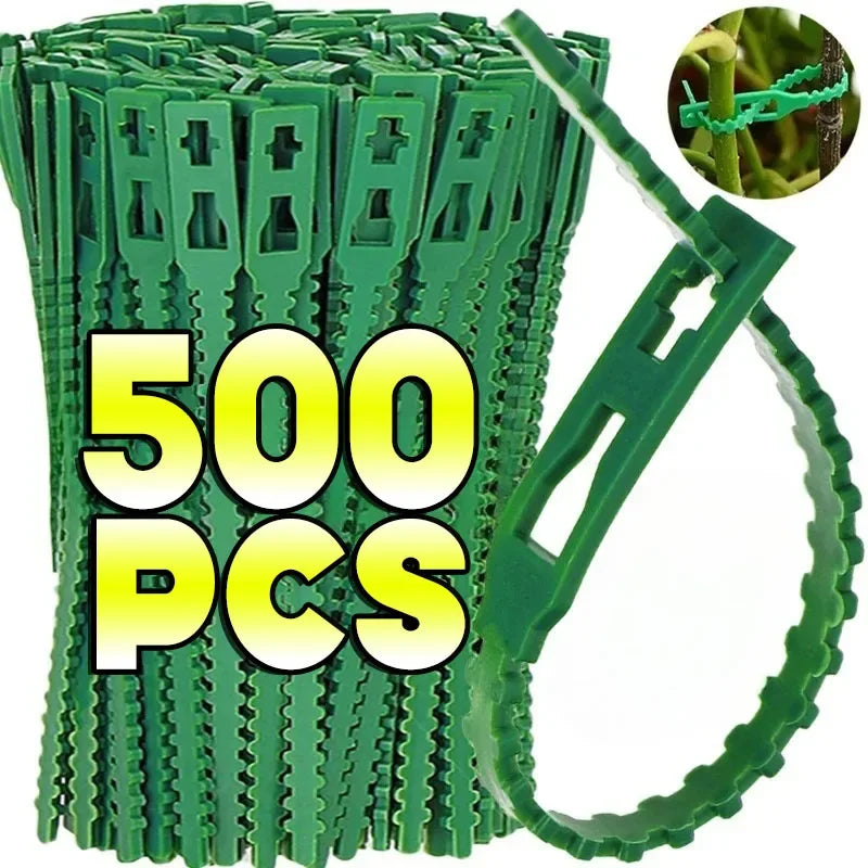 Garden Cable Ties — Adjustable Plant Support