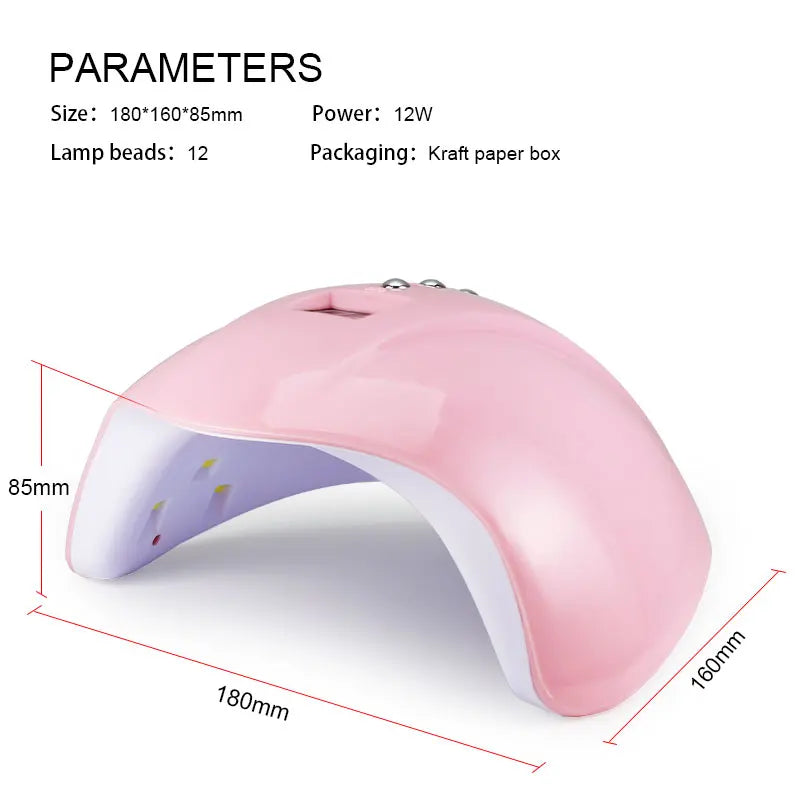 PARKSON UV LED Nail Lamp — Professional Gel Polish Curing Tool