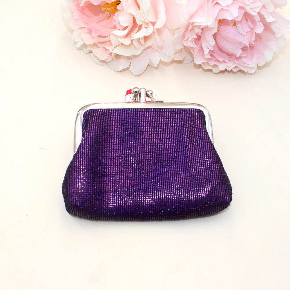 Retro Double Layer Coin Purse — Compact Mini Money Bag & Card Holder