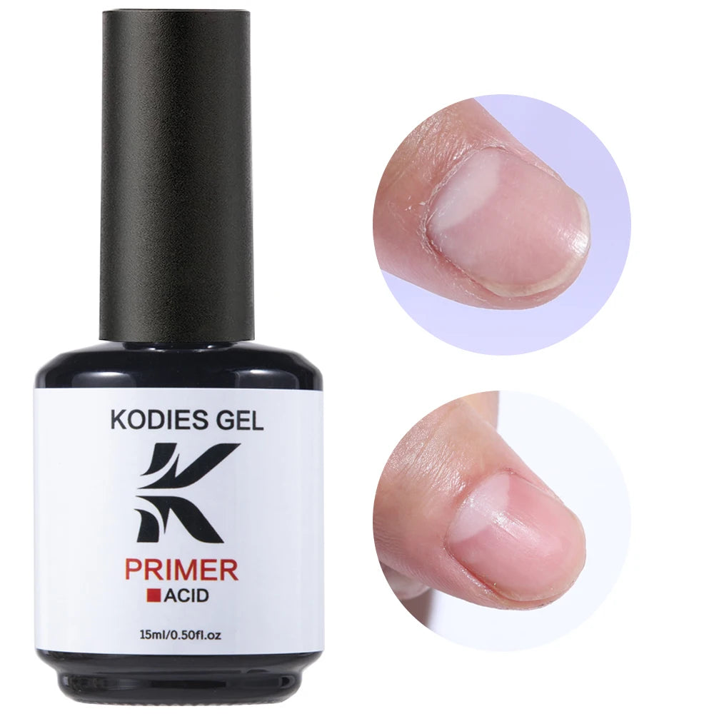 KODIES GEL Nail Primer and Dehydrator — Long Lasting Base Coat Prep