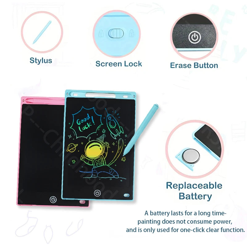 RSP LCD Writing Tablet — 8.5 Inch Digital Drawing Board for Kids