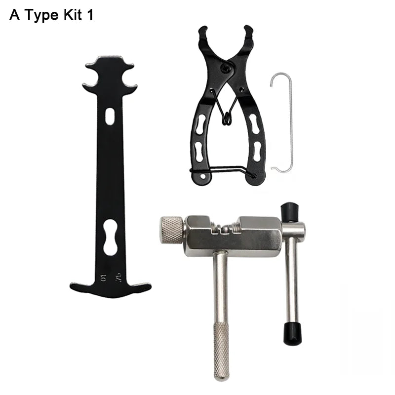 riderace Bicycle Repair Tool Kit — Chain Breaker & Wear Checker Set