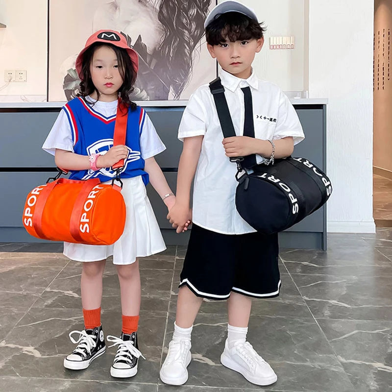 Kids' Multi-Purpose Travel Tote — Lightweight Duffle Bag for Sports and Swimming
