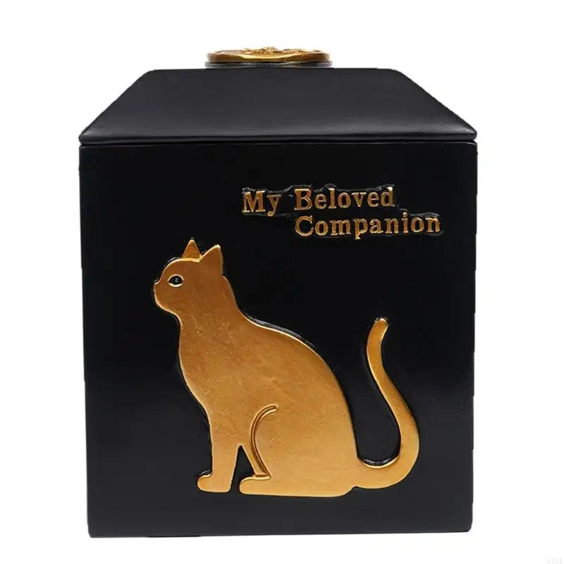 Pet Memorial Urn — Decorative Keepsake Box for Cremated Ashes