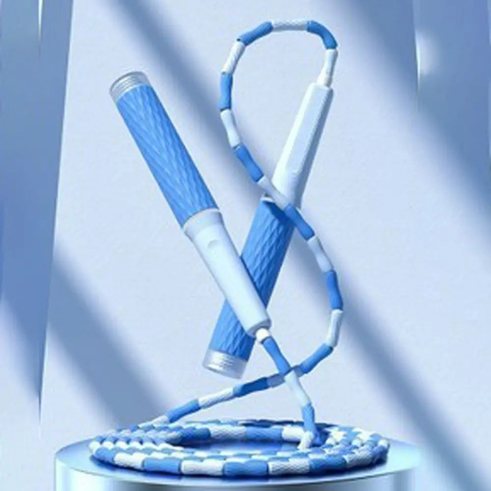 Adjustable Beaded Skipping Rope — Durable Cardio Training Tool