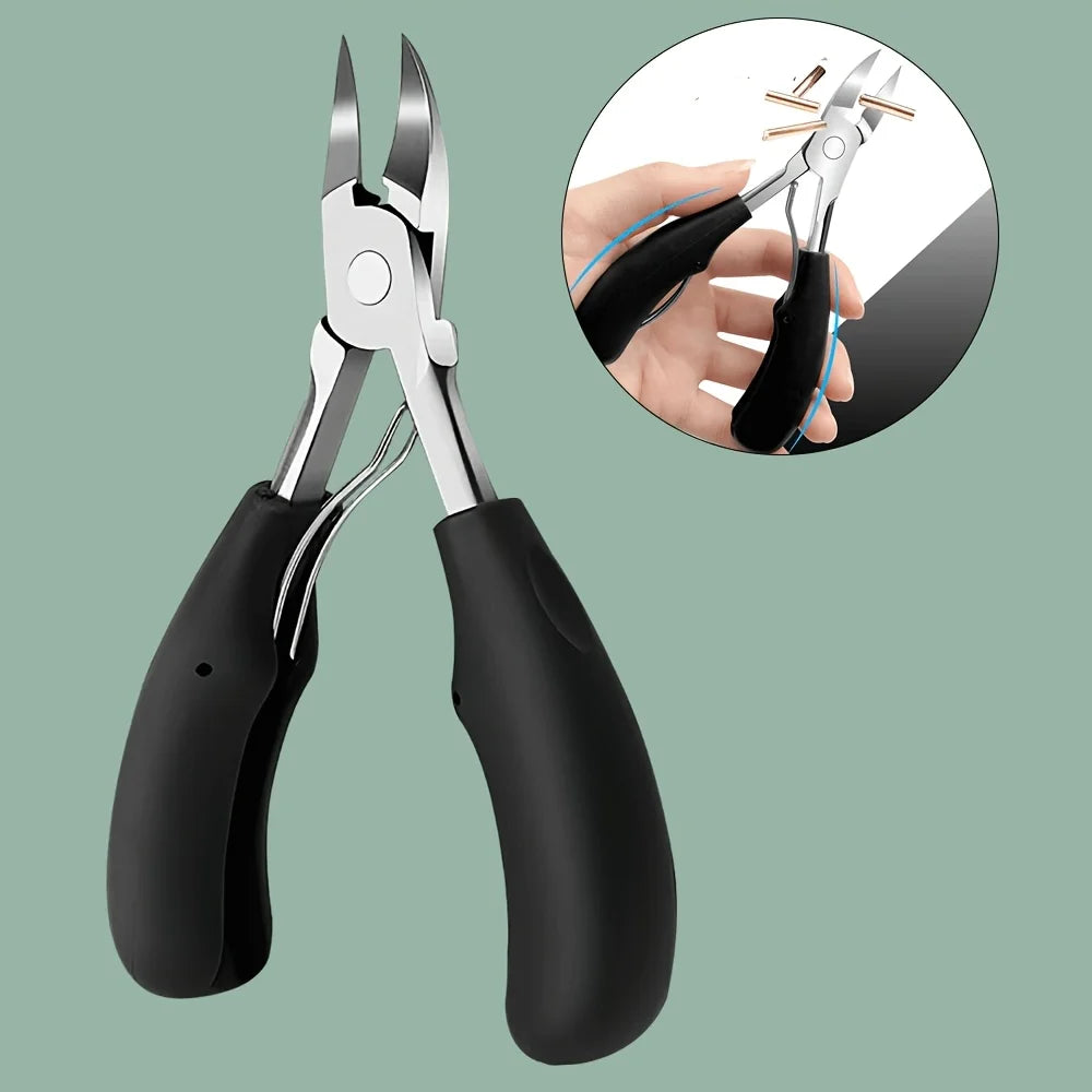 DIGRIMMS Professional Nail Care Set — Heavy Duty Stainless Steel Clippers