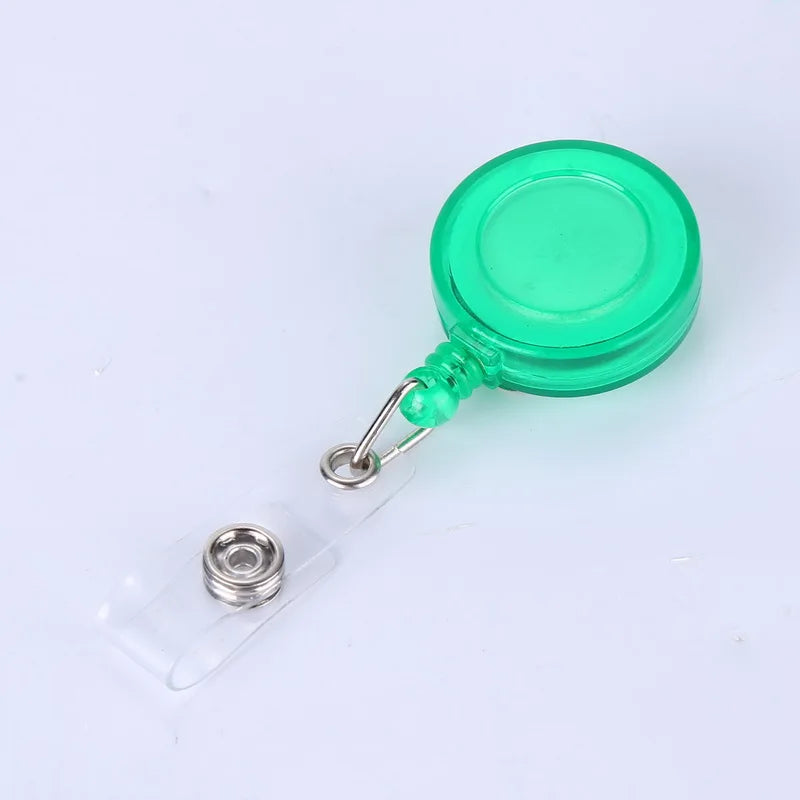 pelsone Retractable Badge Reel — Durable ID Holder Clip for Staff and Professionals