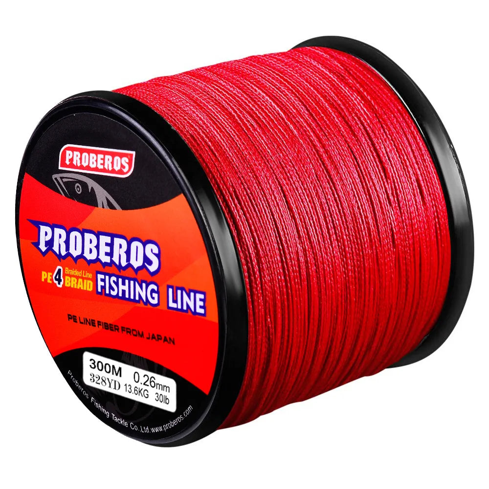 4-Strand Braided Fishing Line — High Strength Multifilament for Carp & Ocean