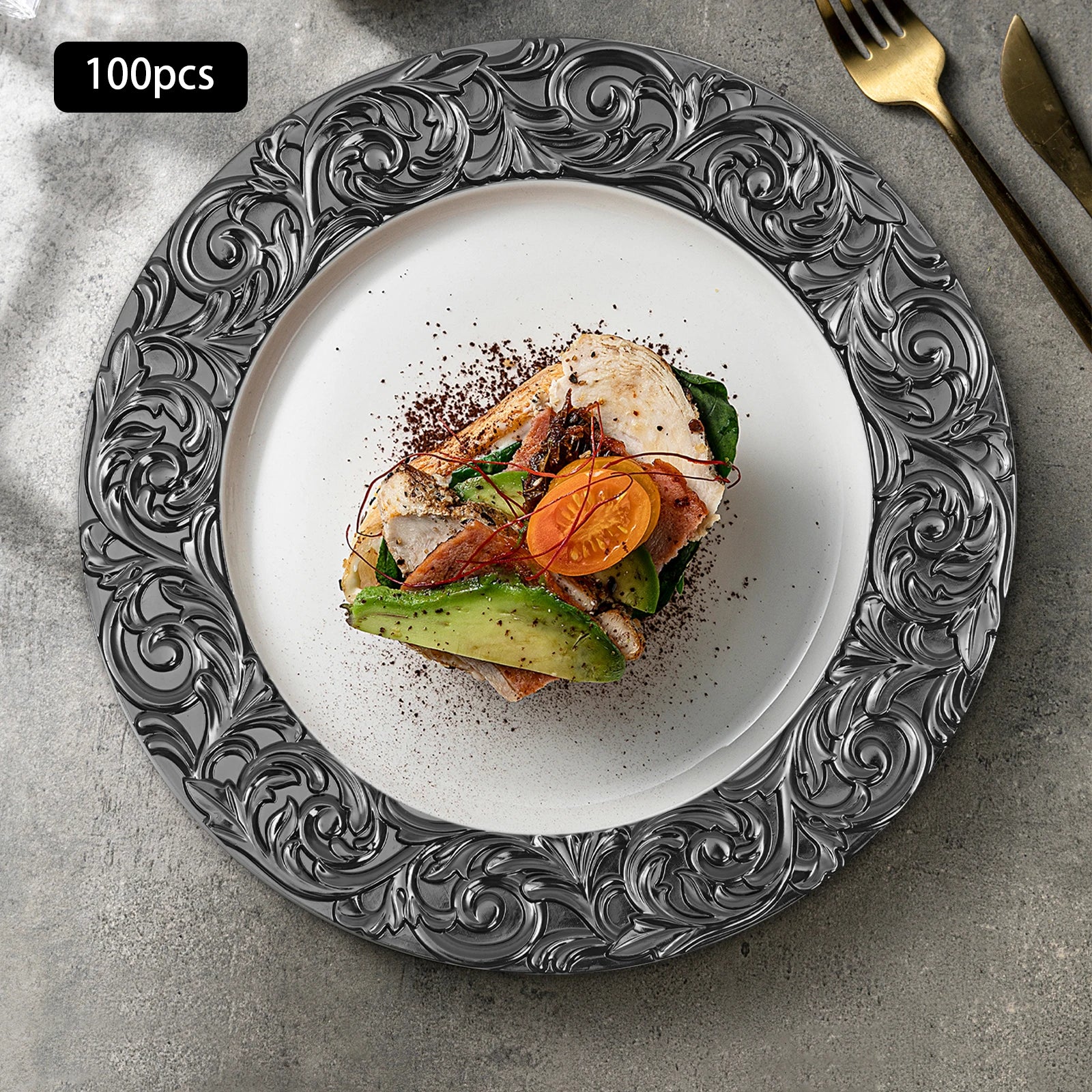 Charger Plates — Round Reusable Serving Plates