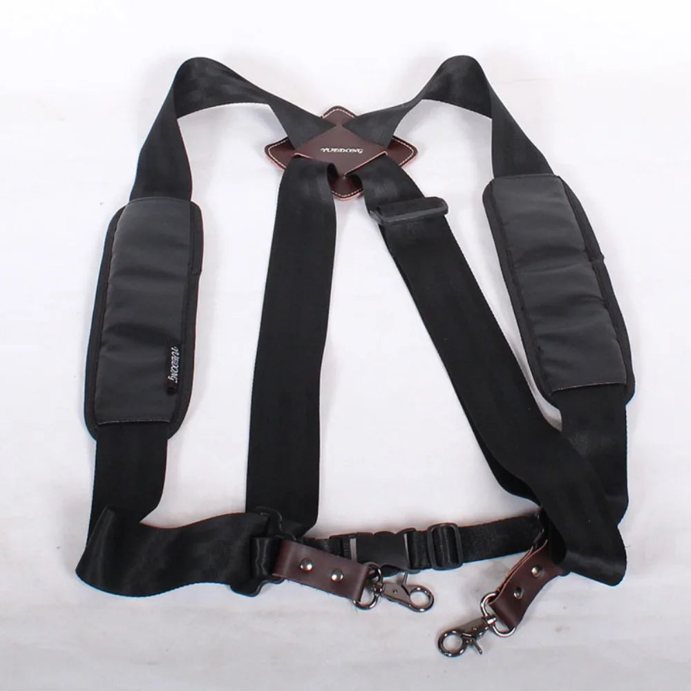 Padded African Drum Shoulder Strap — Adjustable Replacement Belt for Hand Drums