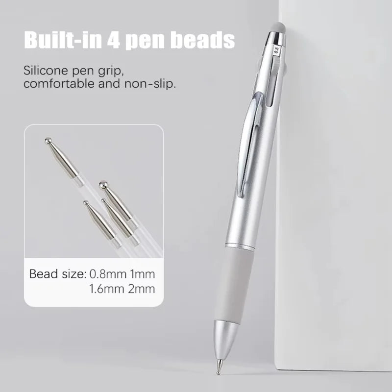 5-in-1 Nail Art Dotting Pen — Precision Manicure Design Tool Kit