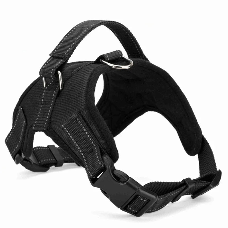 Breathable Nylon Dog Vest Harness — Adjustable Quick Release Design