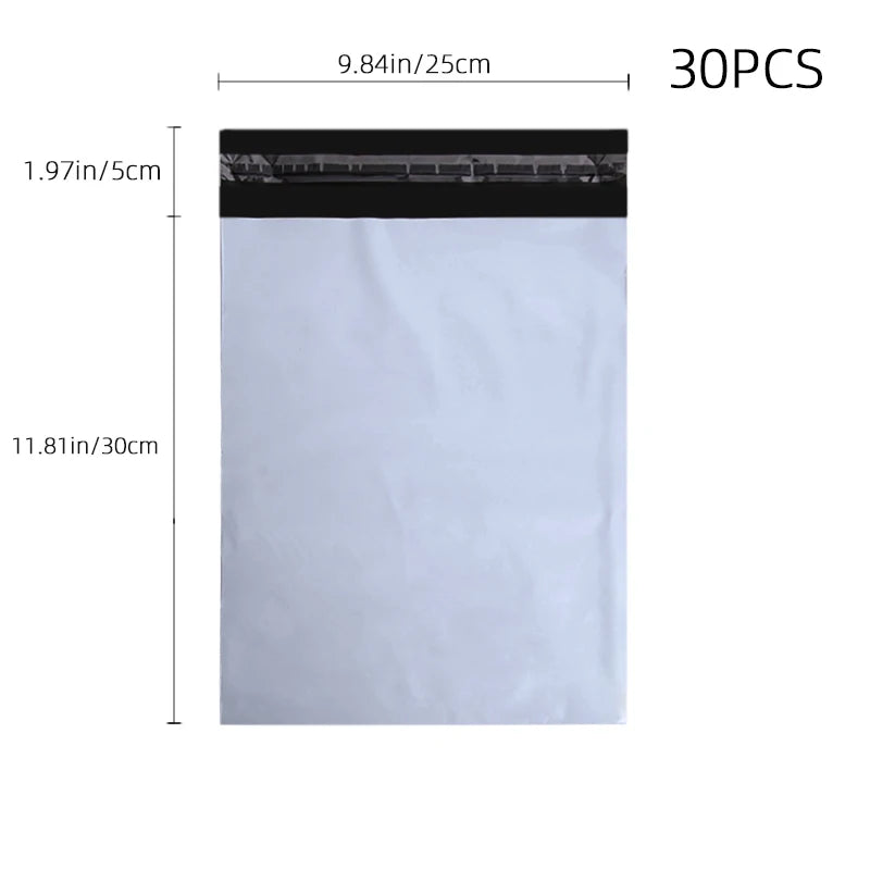 gather momentum Waterproof Poly Mailers — Extra Strong Grey Shipping Bags